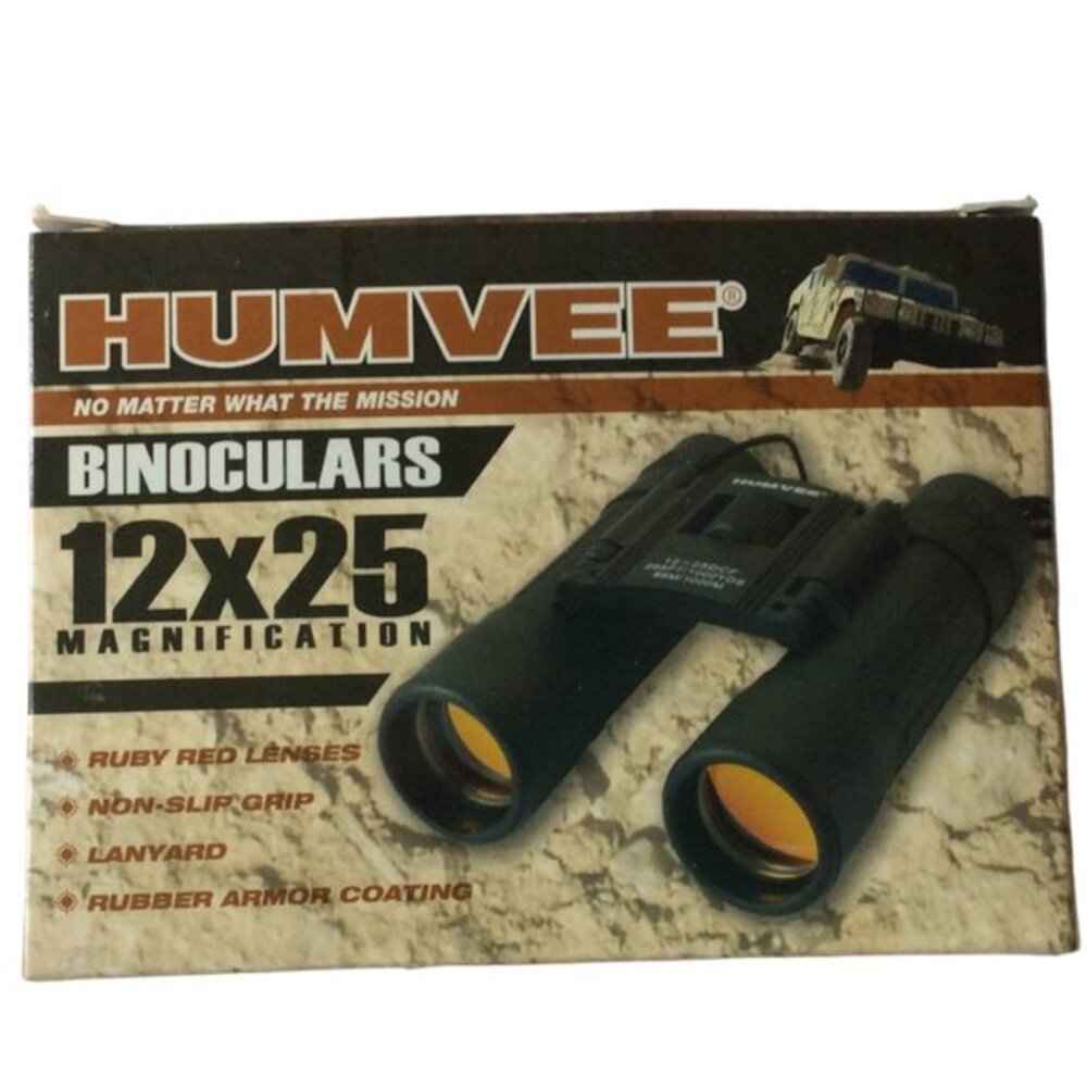 Humvee Binoculars 12 x 25 Magnification